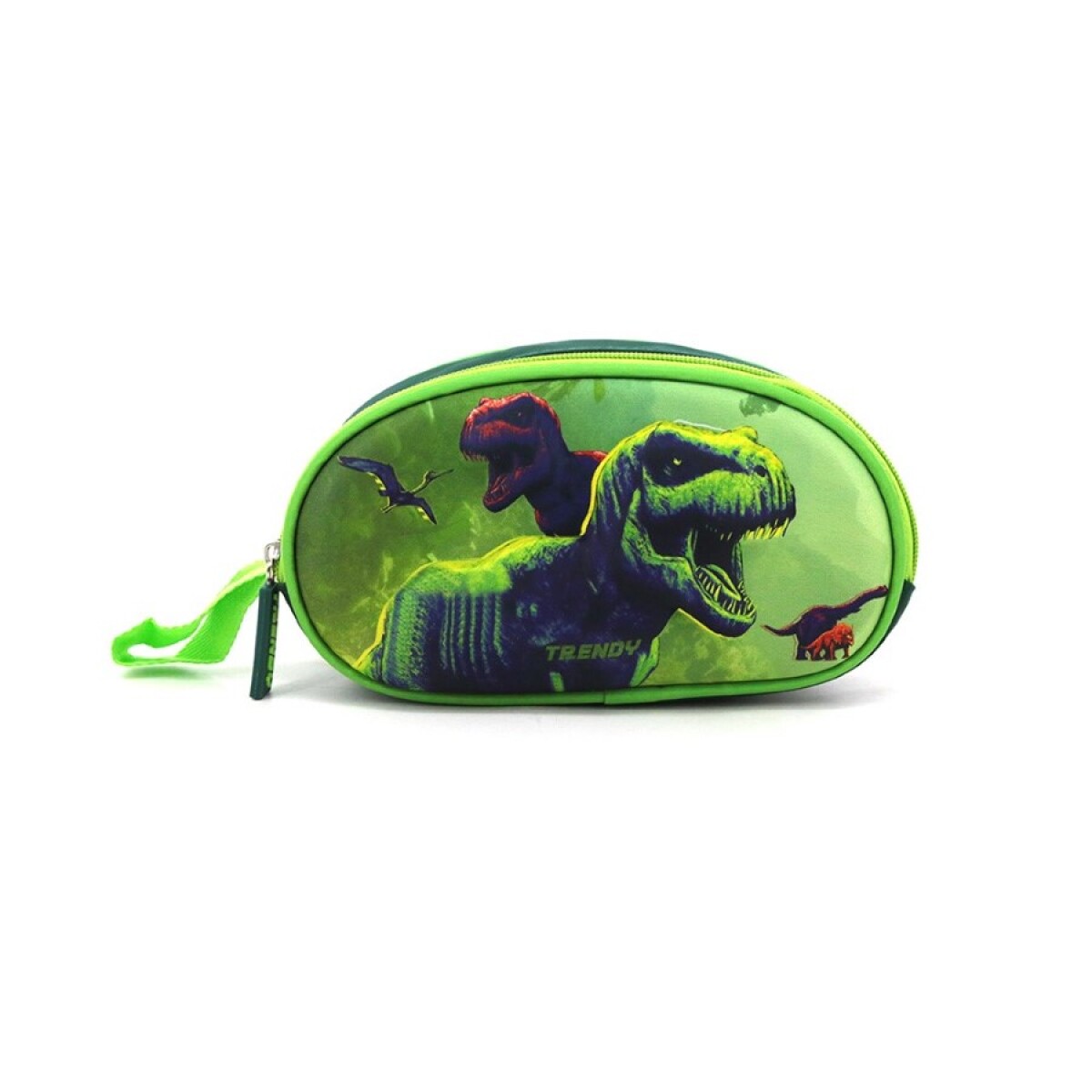 Cartuchera dinosaurio 3D - Verde 