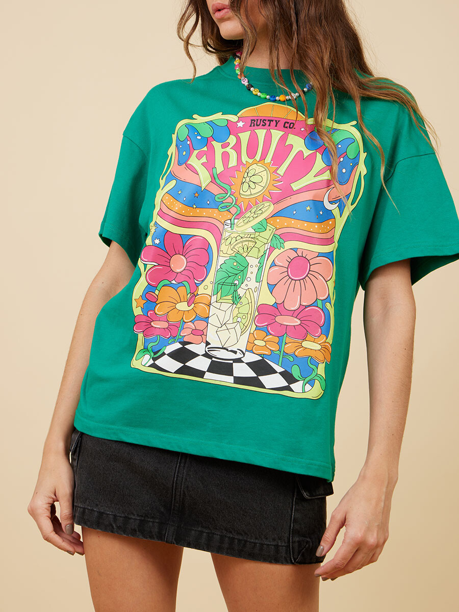 T-SHIRT TROCAY RUSTY - Esmeralda 