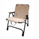 Silla Arye ergonómica de diseño liviano Beige