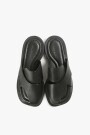 SANDALIA TOE SLIDE Negro