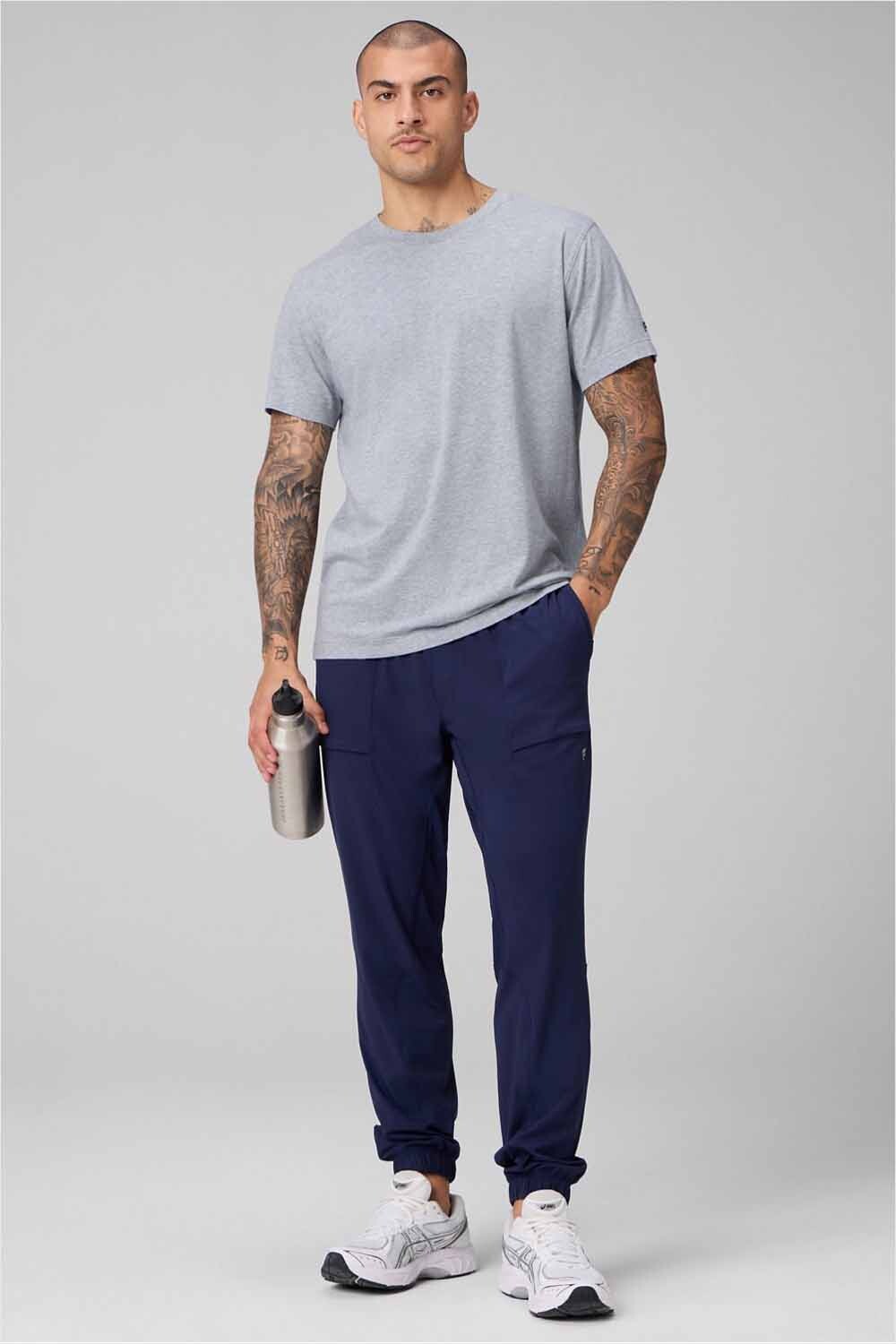 Polo Training The 24-7 Tee Hombre Classic Grey Heather