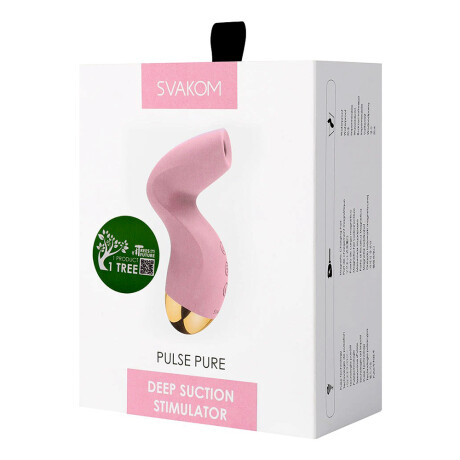 Pulse Pure Svakom Estimulador de Succión Profunda Rosa Pulse Pure Svakom Estimulador de Succión Profunda Rosa