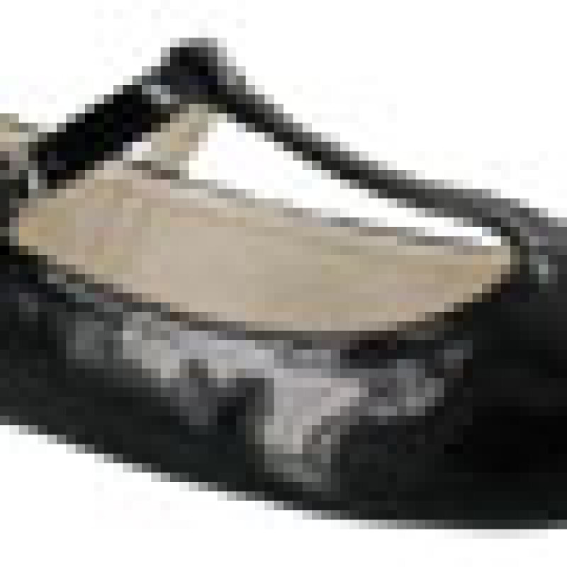 Balerinas Infantiles Croco Kids Zapato Gacela Negro (Charol)