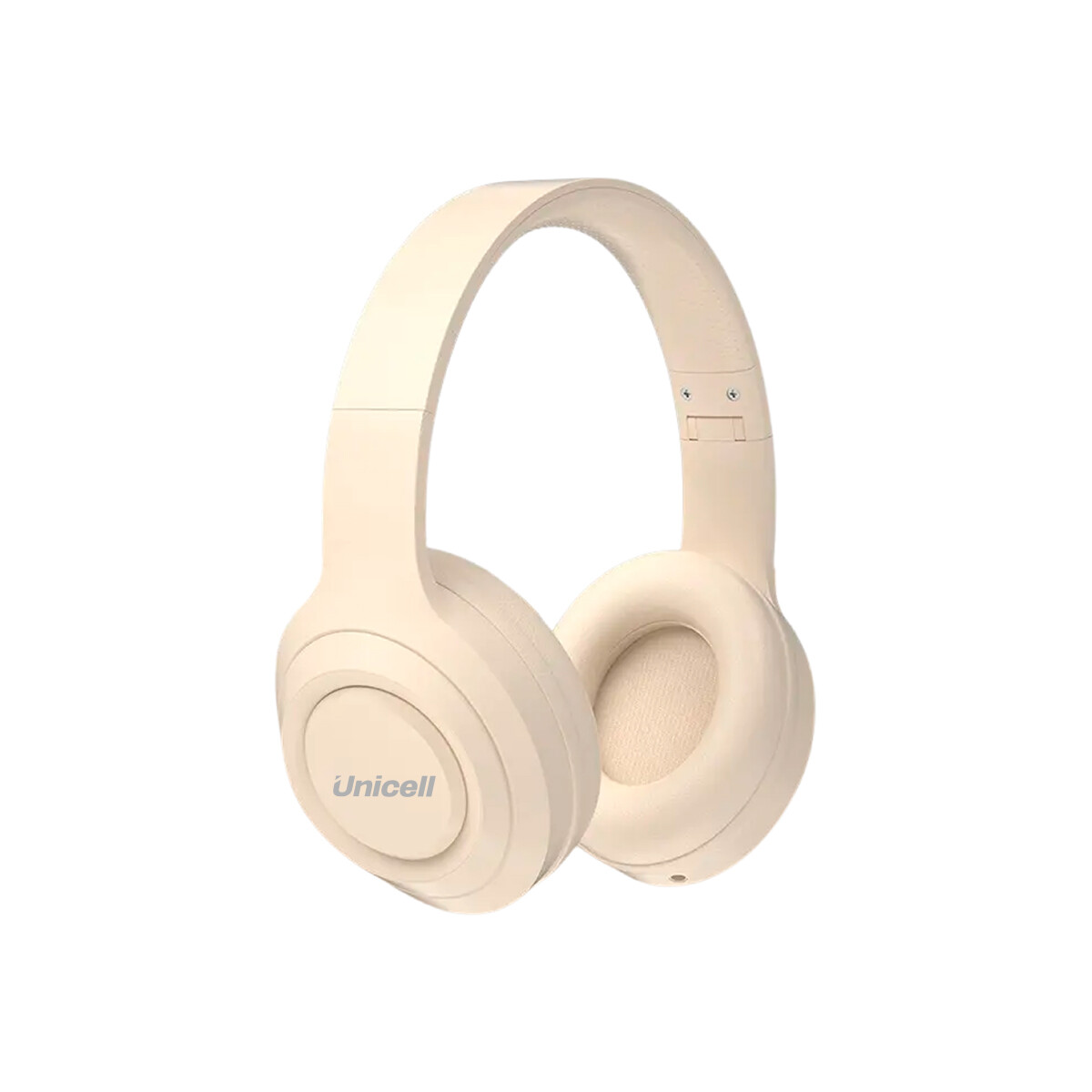 Auriculares inalámbricos Unicell plegables color beige 