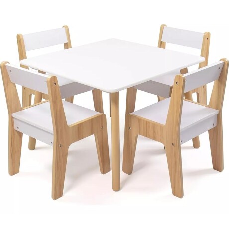 Set de Mesa + 4 sillas infantil Teddy Set de Mesa + 4 sillas infantil Teddy