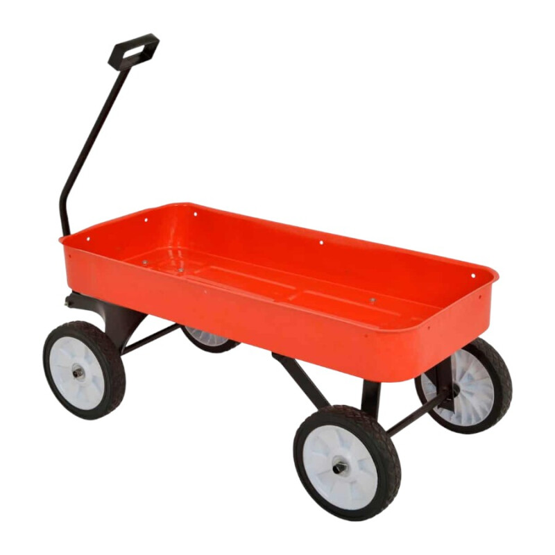 Carro Infantil de Metal con Ruedas Sólidas Carro Infantil de Metal con Ruedas Sólidas