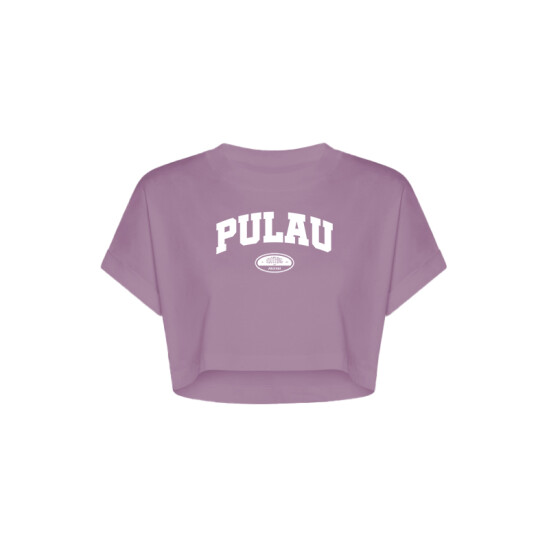 Remera Pulau University Violeta