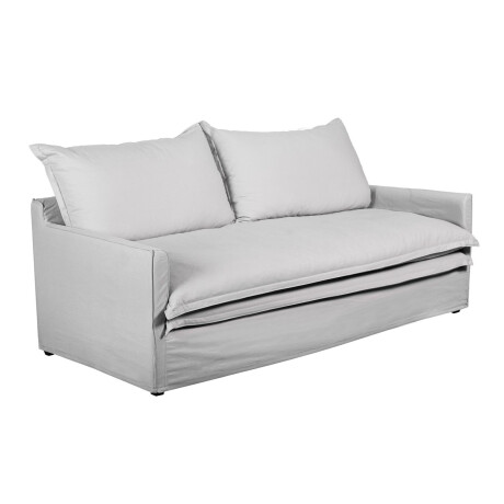 SOFA 4 CUERPOS TELA GRIS ALASKA