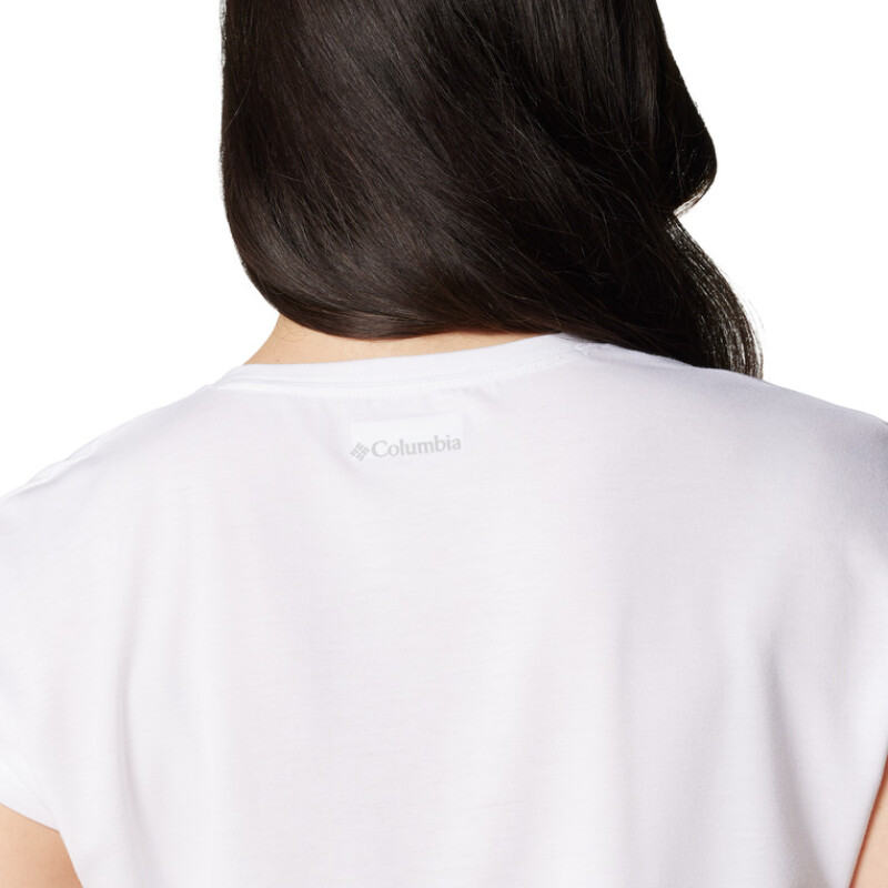 Remera Boundless Trek™ Short Sleeve Mujer WHITE