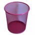 PAPELERA ALAMBRE COLOR ROSADO