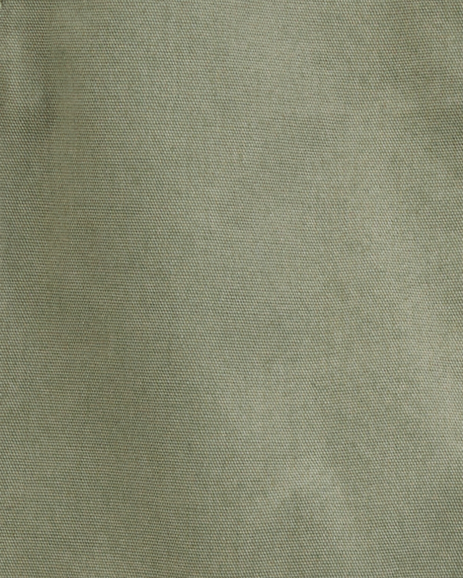 Enterito corto de algodón, verde Sin color