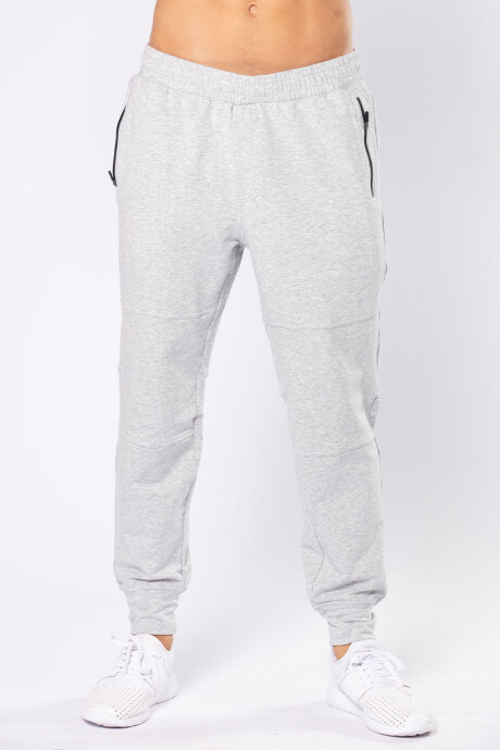 BABUCHA JOGGER MELEA Gris Claro