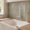 Grifo de Pared Acero Inoxidable Angular Rimontti Grifo De Pared Acero Inoxidable Angular Rimontti