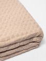 Funda Nórdica 1 Plaza Microfibra Washed Beige