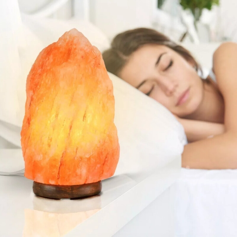 Oferta! X2 Lampara Sal Himalaya 2.5kg Dimmer Originales Naranja