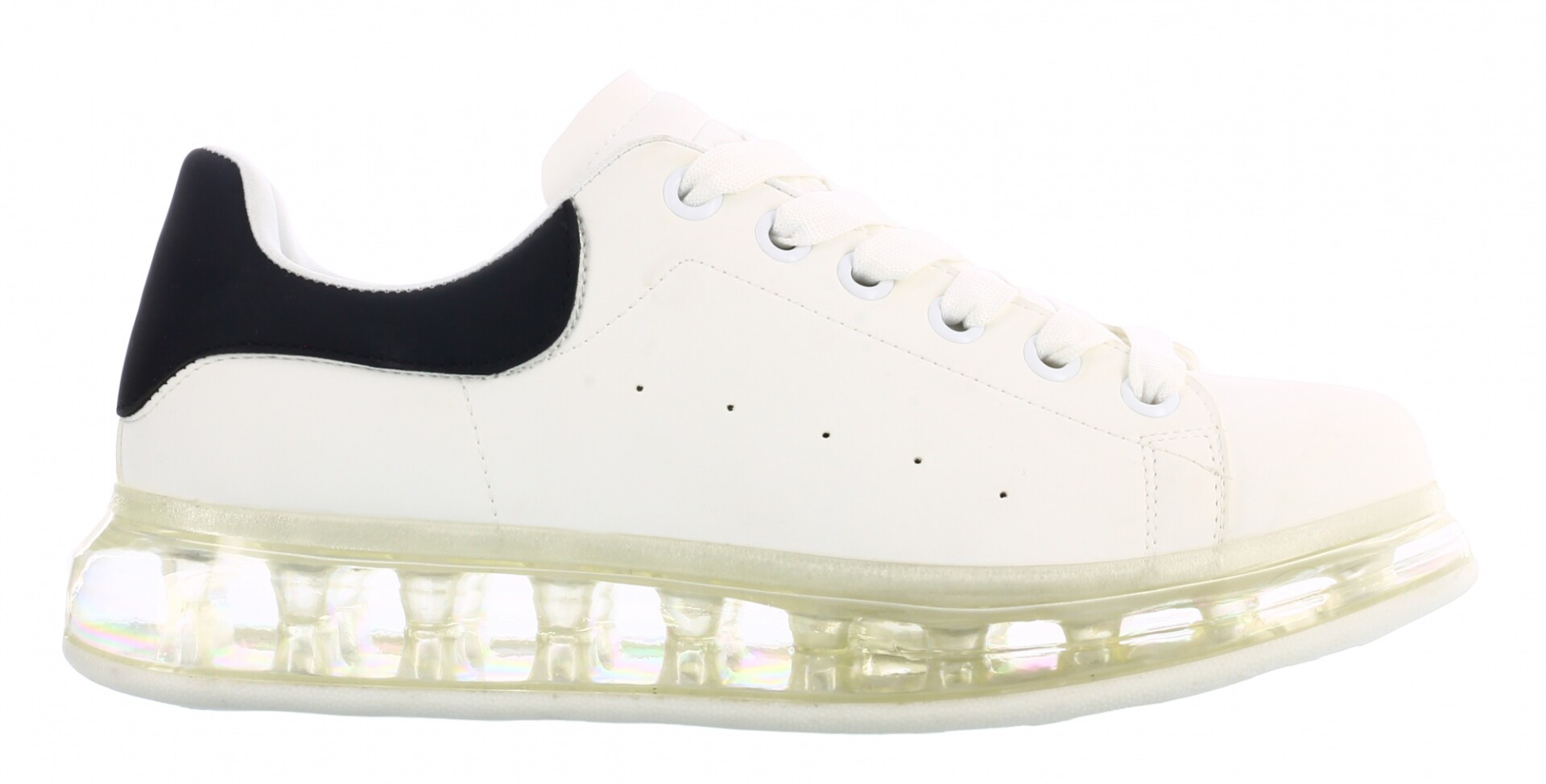 Championes de Hombre N+ acordonado - Blanco - Negro 