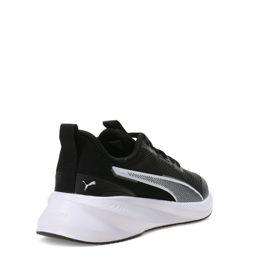 Championes de Niños Puma Flyer Lite 3 Jr Negro - Blanco
