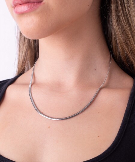 GARGANTILLA SERPENT SILVER