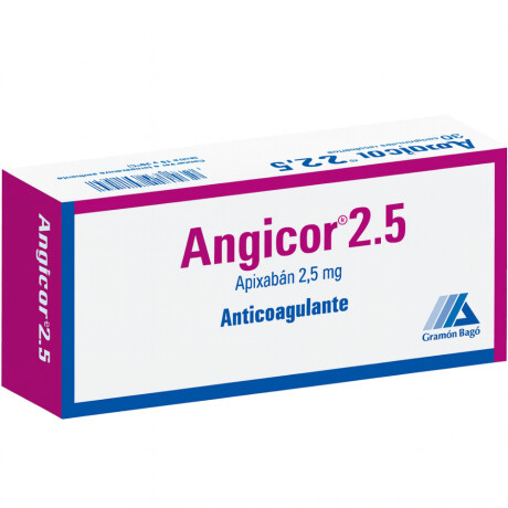 Angicor 2.5mg 30 Comprimidos Angicor 2.5mg 30 Comprimidos