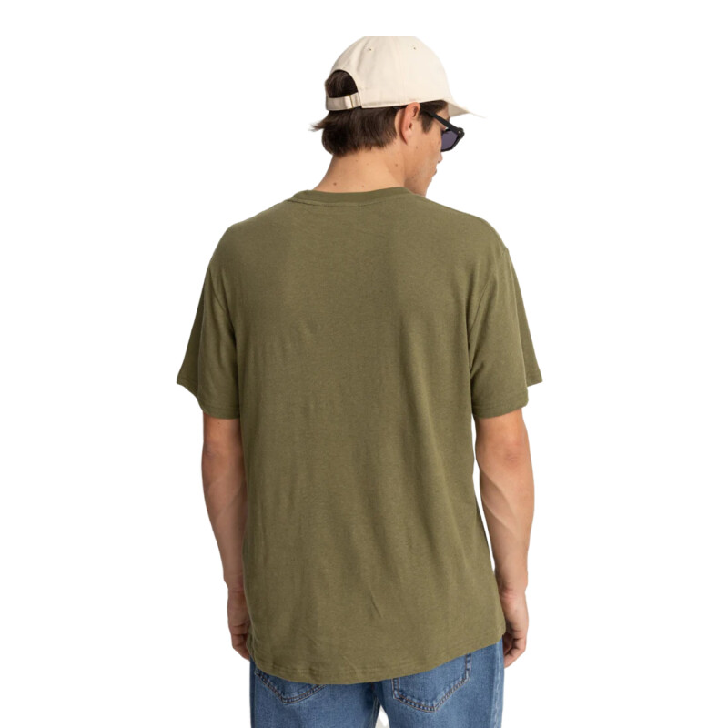 Remera Mc Rhythm Linen Ss T-Shirt - Verde Remera Mc Rhythm Linen Ss T-Shirt - Verde