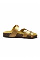 SANDALIA BETTINA OJOTA CRUZADA BT108 Dorado