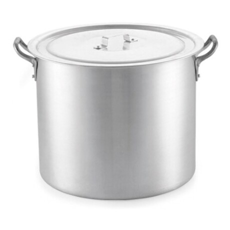 Olla con asas y tapa de 39.8L en Aluminio Oliveira Olla con asas y tapa de 39.8L en Aluminio Oliveira