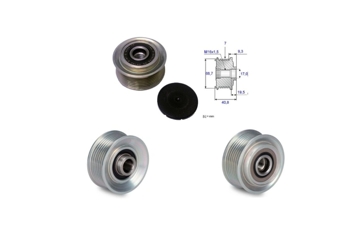 Polea Alternador Marcha Libre Hyundai H1 Carroceria Tq Starex Hyundai Camion Porter Kia Sorento Kia Camion Bongo K2500 Tdi Di Polea Alternador Marcha Libre Hyundai H1 Carroceria Tq Starex Hyundai Camion Porter Kia Sorento Kia Camion Bongo K2500 Tdi Di