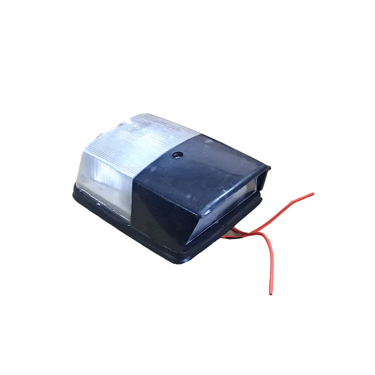 FAROL CITROEN - PEUGEOT 504 PICKUP MATRICULA BLANCO NEGRO - 