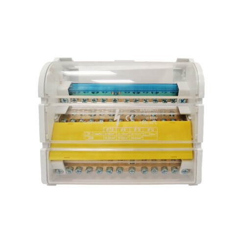 Repartidor 4P-12 160A Ent:1x50mm² Sal:4x35+8x25mm² CE3022