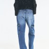 Denim Cargo Azul