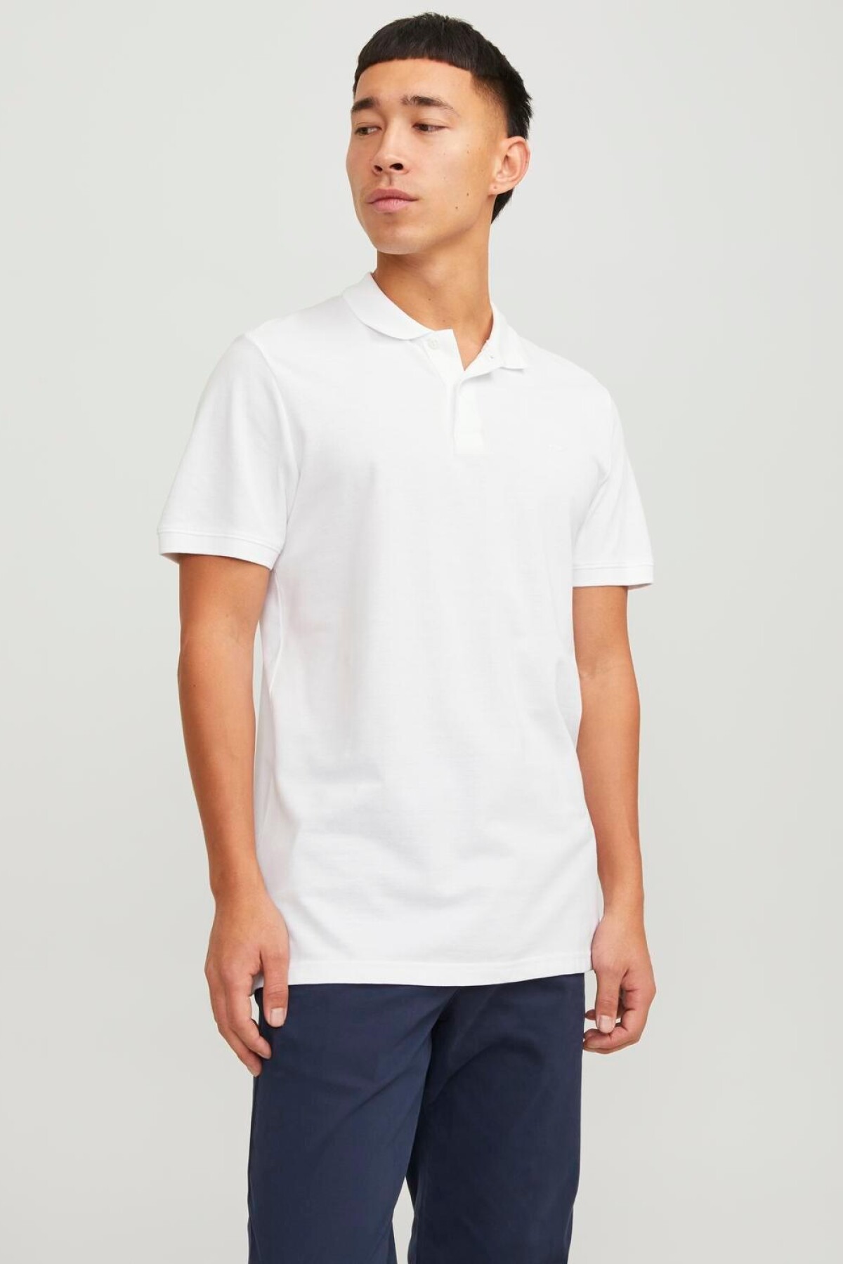 Camiseta Basic Polo Clasica White