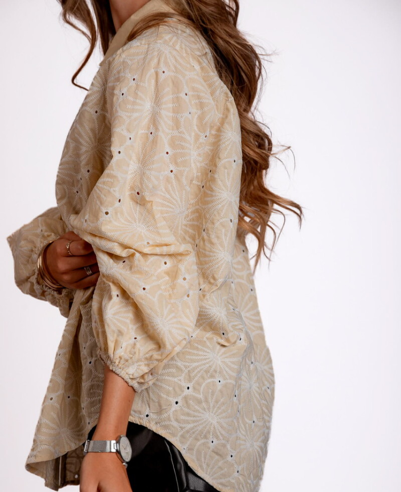 Camisa Francia beige