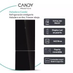 REFRIGERADOR CANDY CCG2T718EB negro