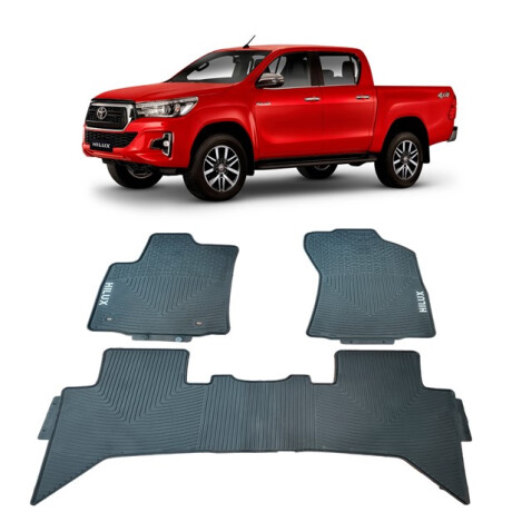 ALFOMBRAS TOYOTA HILUX 2016 - 2021 WESTON ALFOMBRAS TOYOTA HILUX 2016 - 2021 WESTON
