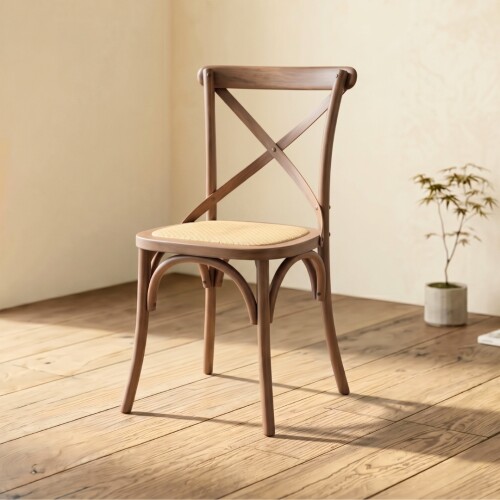 Silla de Comedor Clásica - Vienesa Nogal