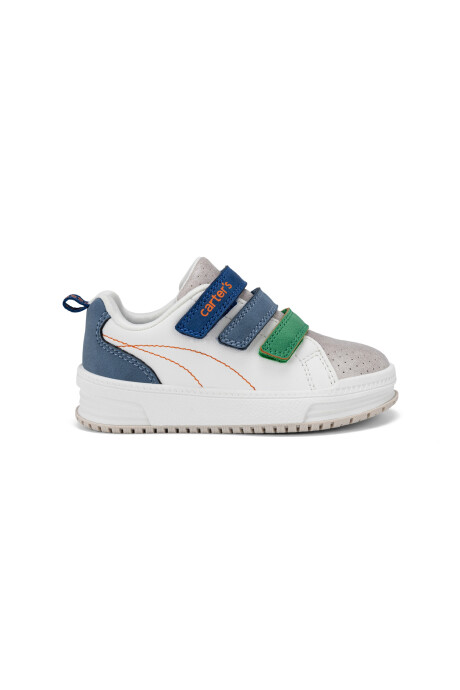 Championes con velcro, tiras multicolores Sin color