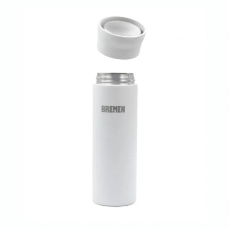 VASO TERMICO BREMEN 450ML AC.INOX. TAPA 360° Vaso Térmico BREMEN Con Tapa 360° Capacidad 450ML - Gray