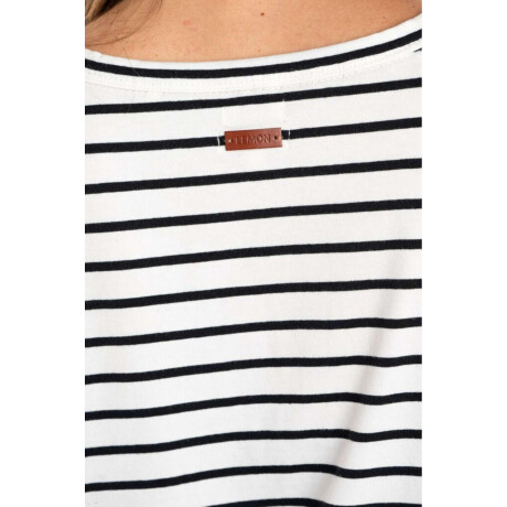 Remera Algodón A Rayas Nacar