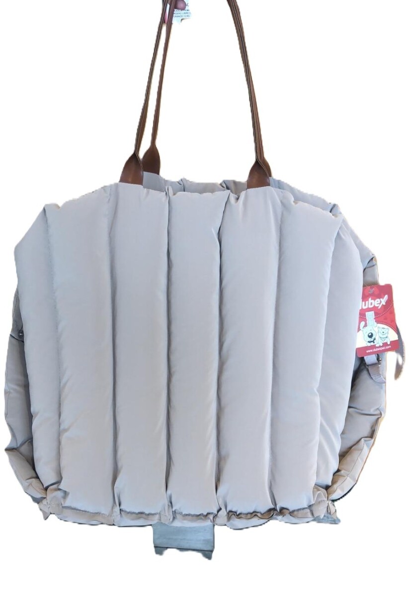 BOLSO TRANSPORTADOR DUBEX MOCHI MEDIUM BEIGE 