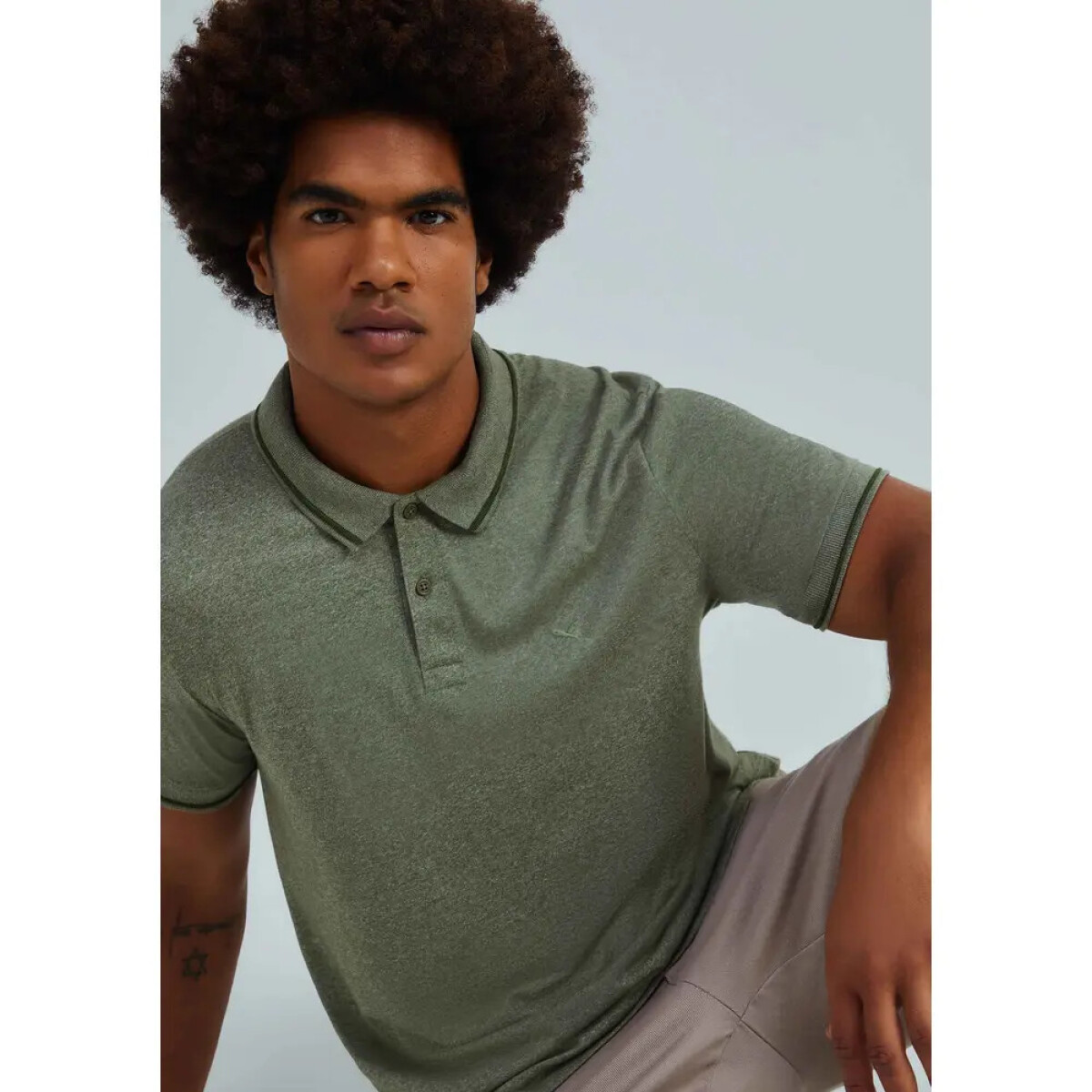 CAMISA POLO MM MASC - VERDE 