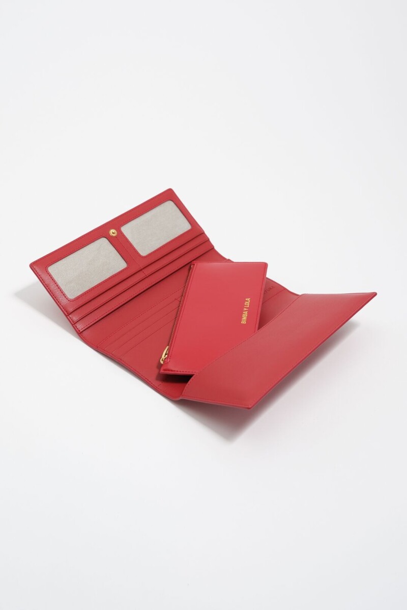 BILLETERA Rojo