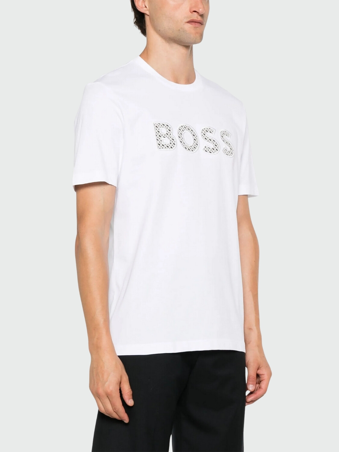 BOSS - Remera Manga Corta C-Thompson Blanco