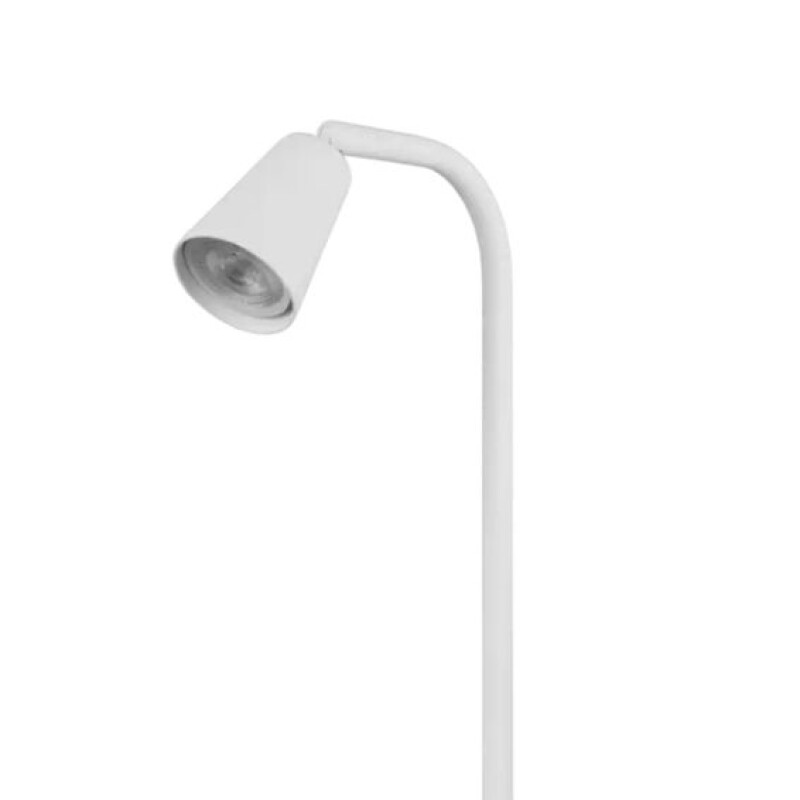 VELADOR DE MESA ARTIC ALUMINIO 1XGU10 MR16 BLANCO VELADOR DE MESA ARTIC ALUMINIO 1XGU10 MR16 BLANCO
