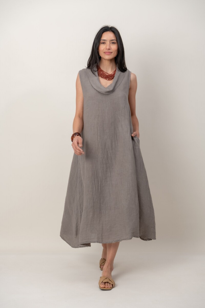 VESTIDO KAILANI - Visón 