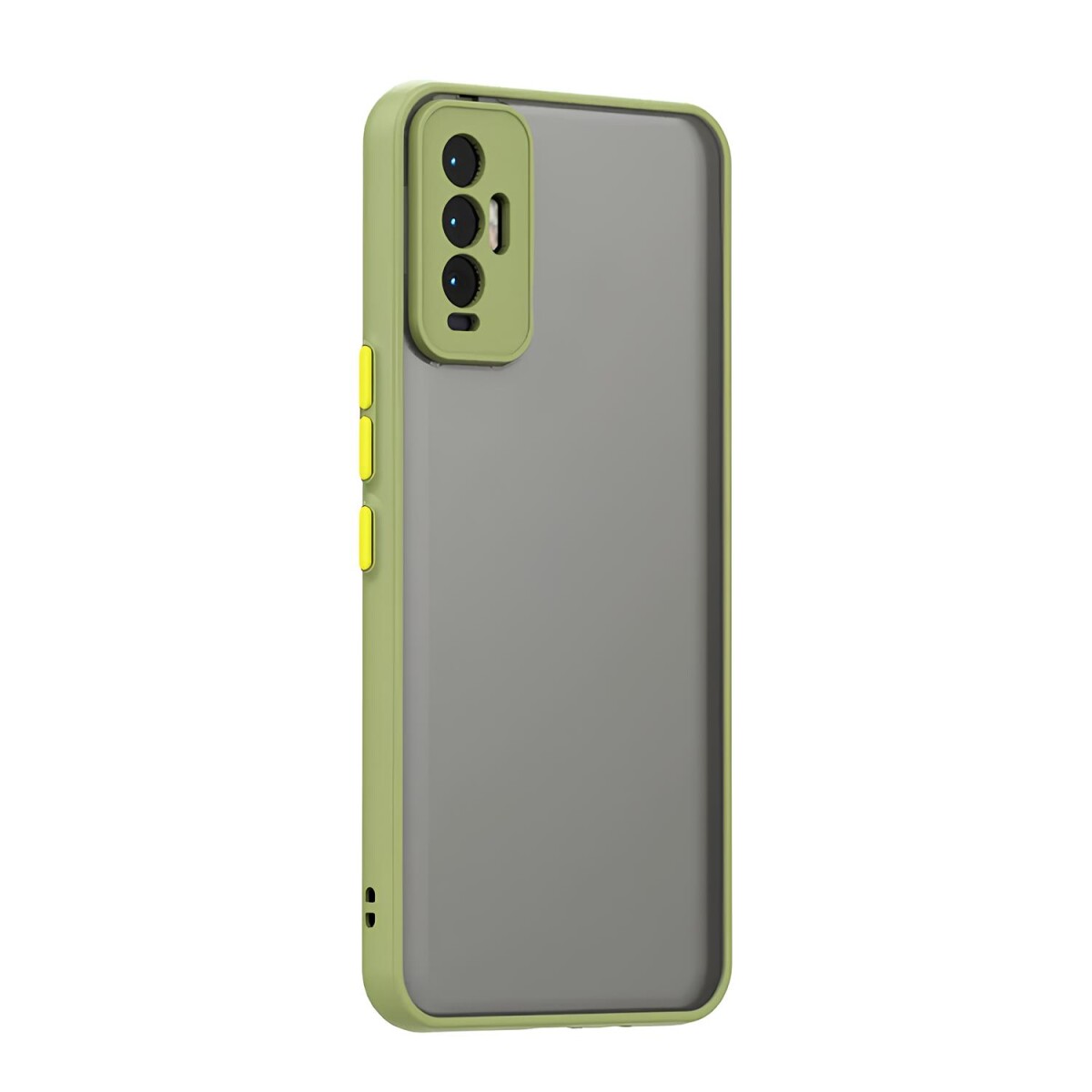Protector Armor Frost Para Samsung A24 Military green