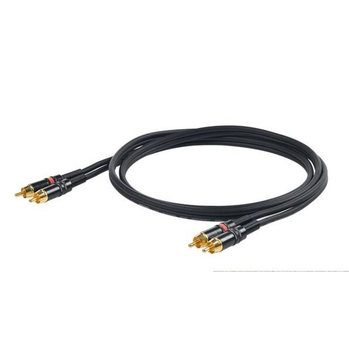 Cable Adaptador Proel Chlp250lu15 2xrca+2xrca 1.5m 