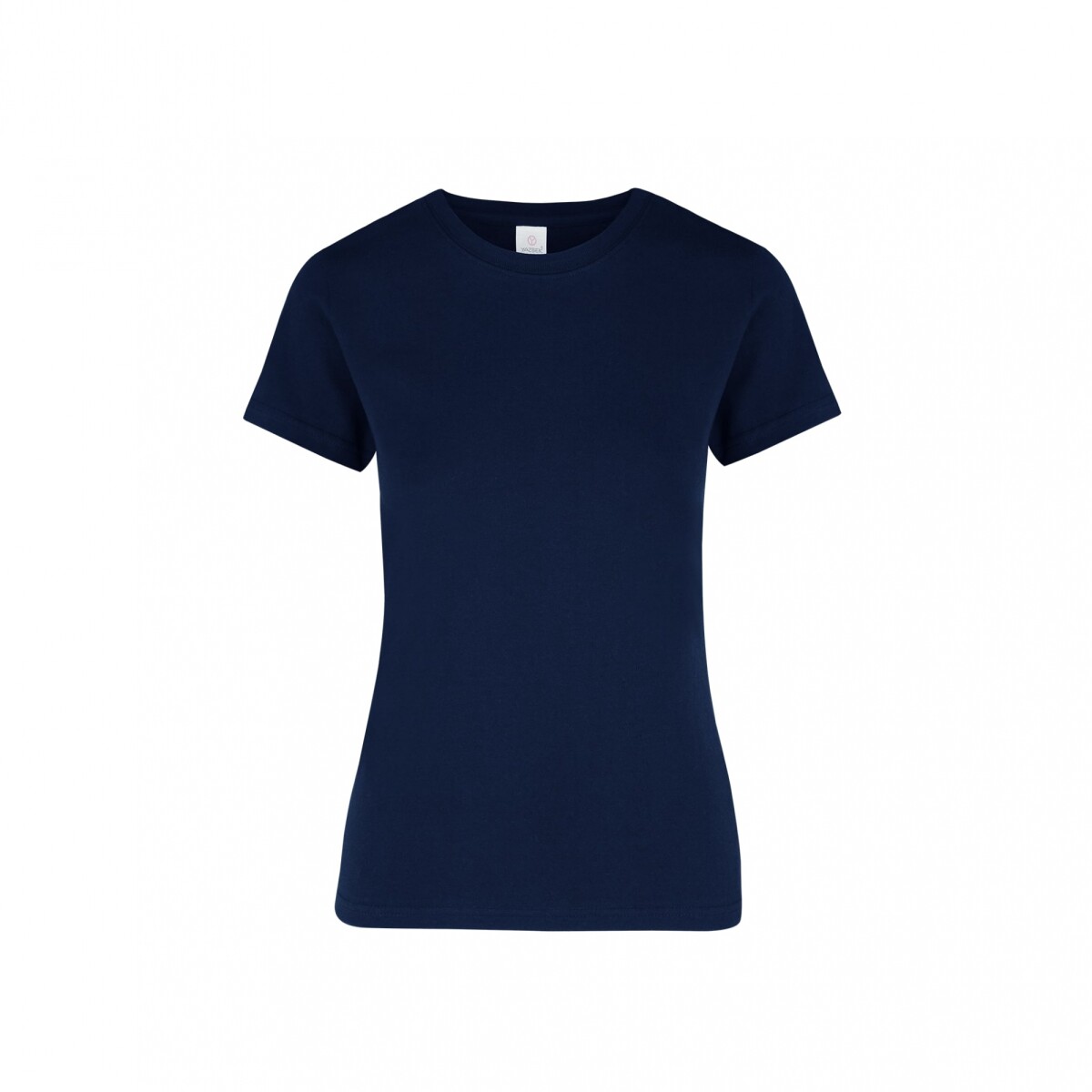 Camiseta a la base dama - Azul marino 