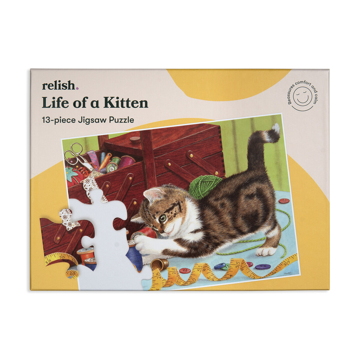 Puzzle Relish 13 Piezas Vida de Gatitos 