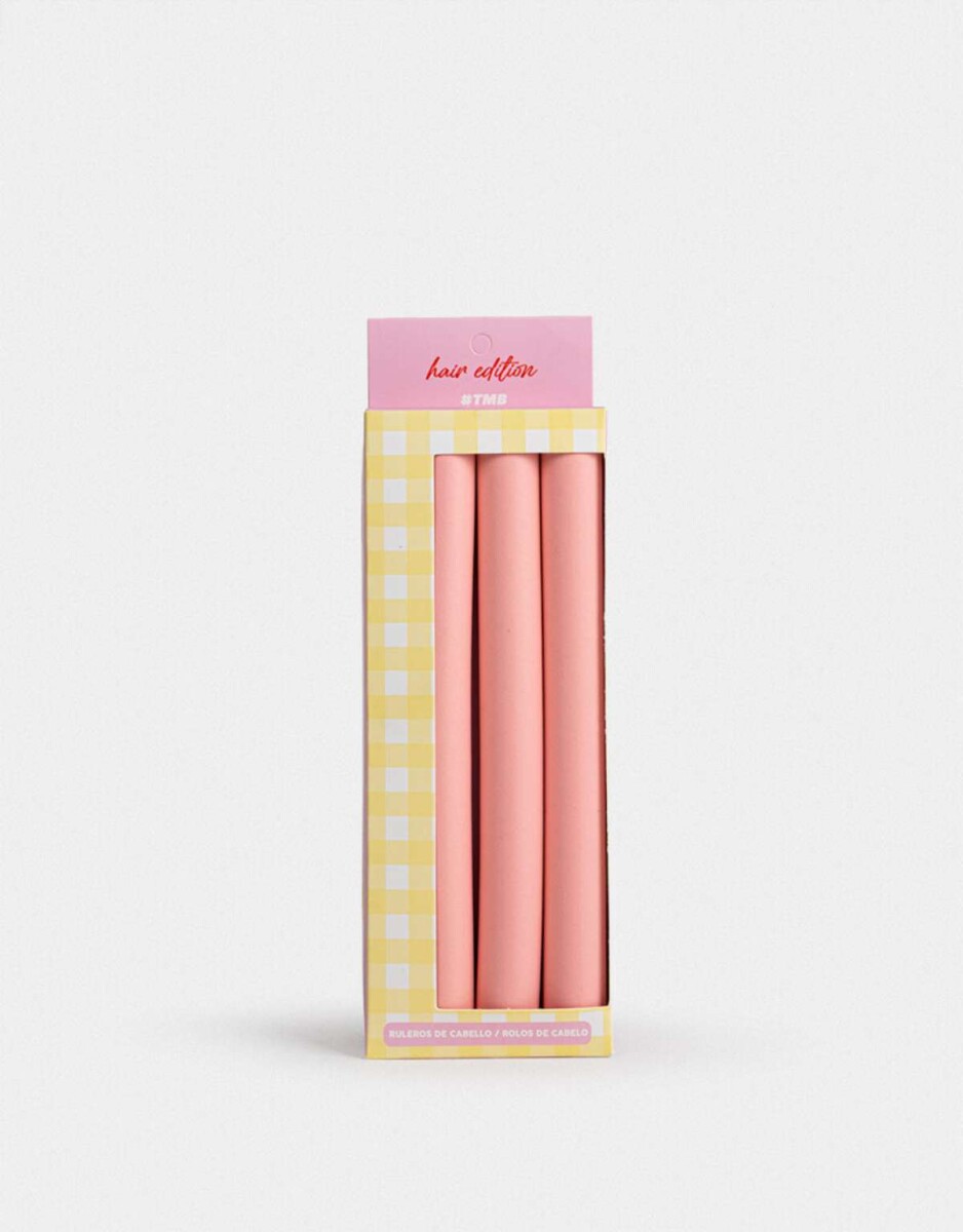 Set De Ruleros Para Pelo - Rosa Polvo 