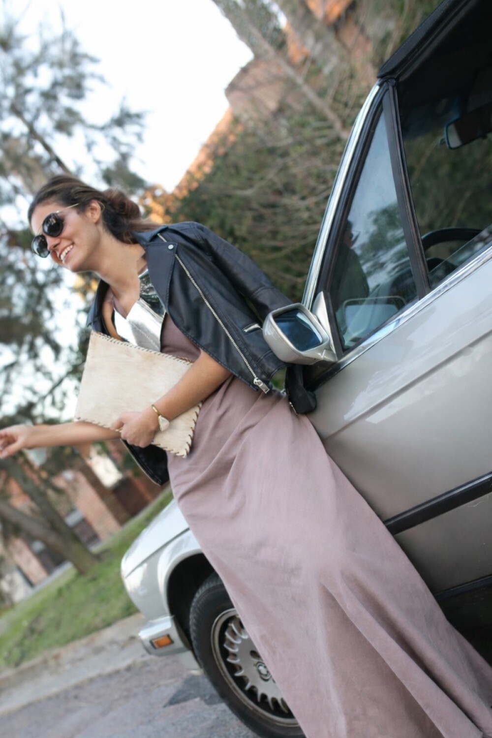 Leather Envelope Cowhide Liso Hielo